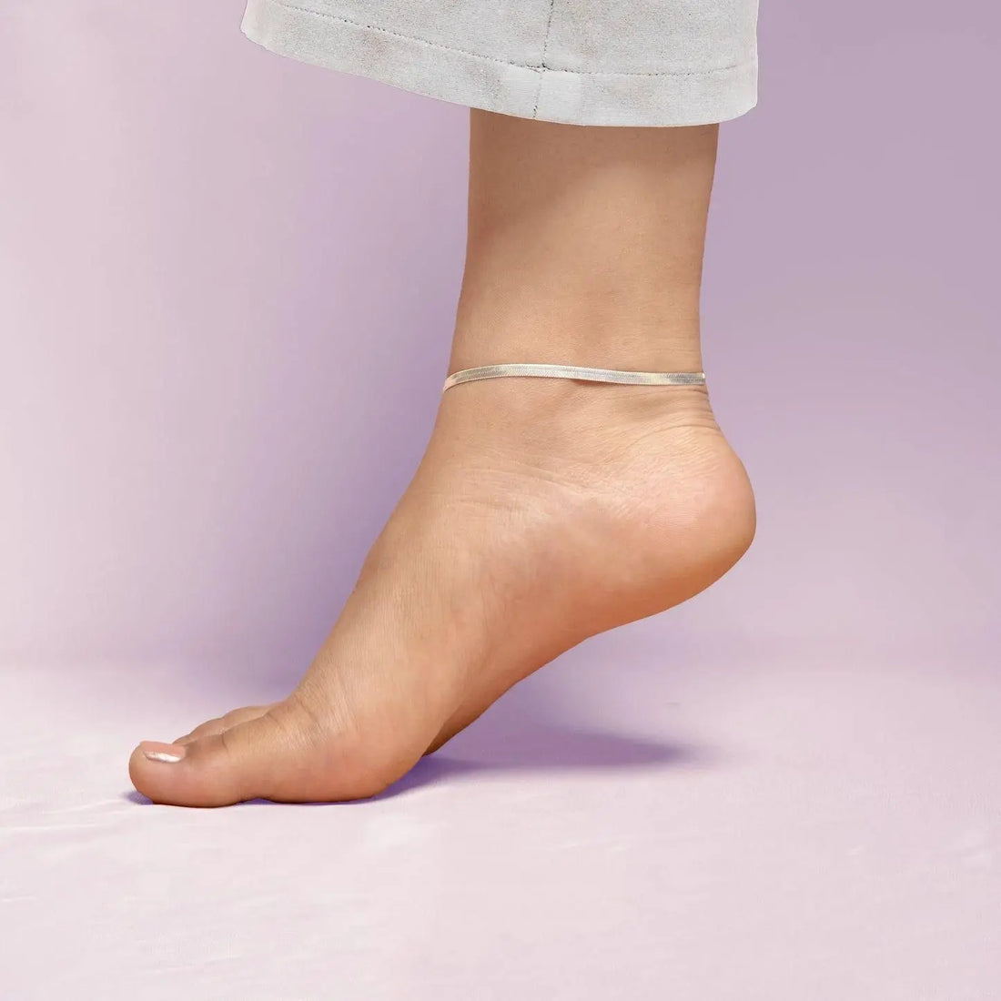 Anti Tarnish Lucky Snake Anklets wi3tsr-1a